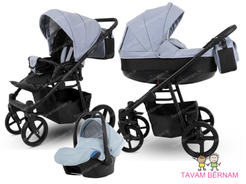 Camarelo Navo bērnu universālie ratiņi 3in1 col.04